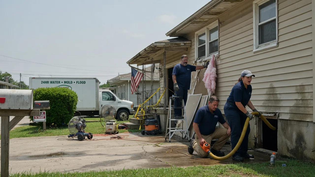 Water Damage Repair in New Berlin, IL near me